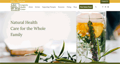 Desktop Screenshot of longevityhealth.com